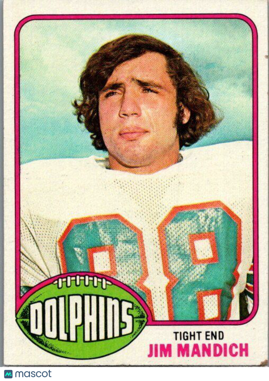 1976 Topps #154 Jim Mandich