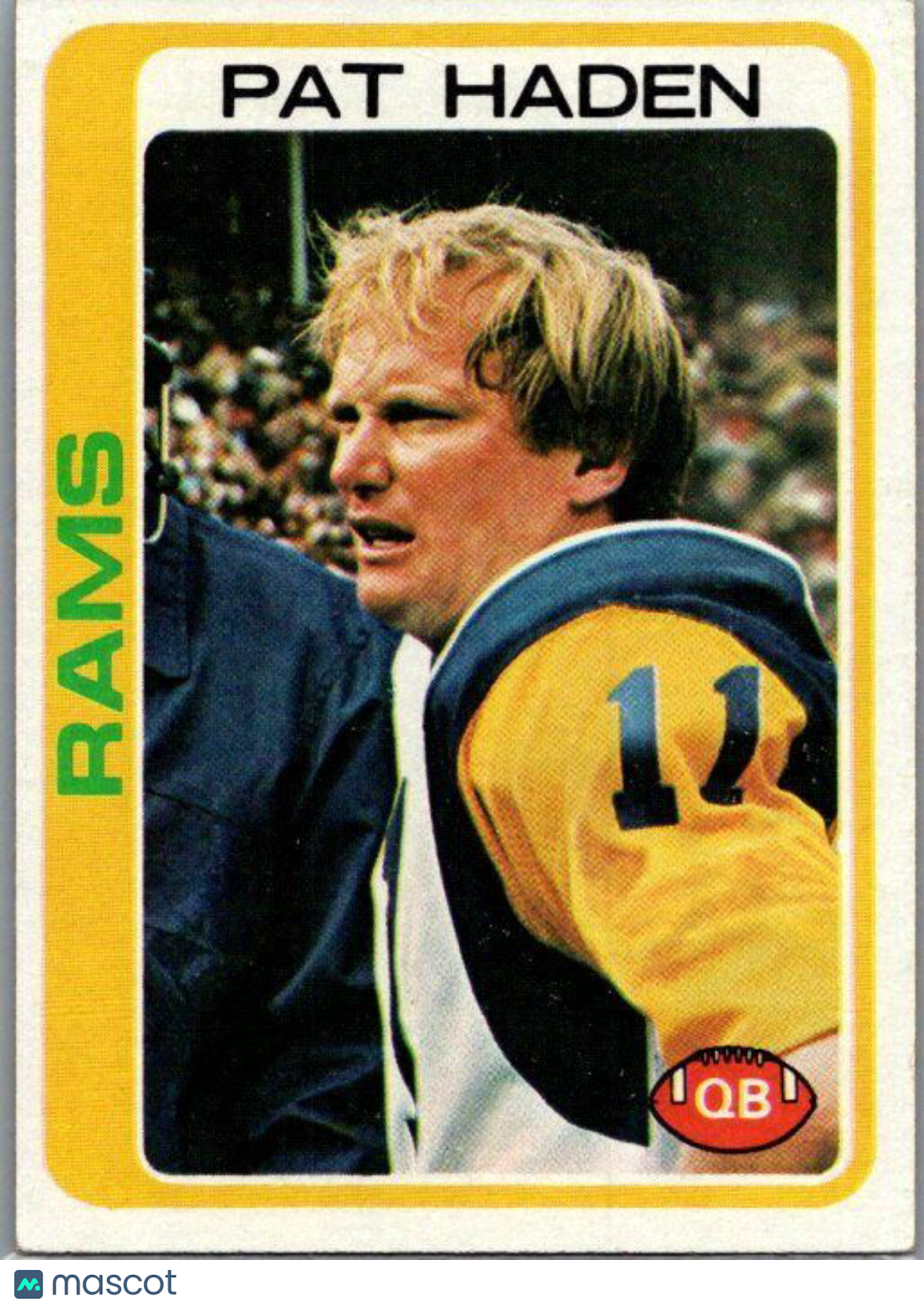 1978 Topps #346 Pat Haden