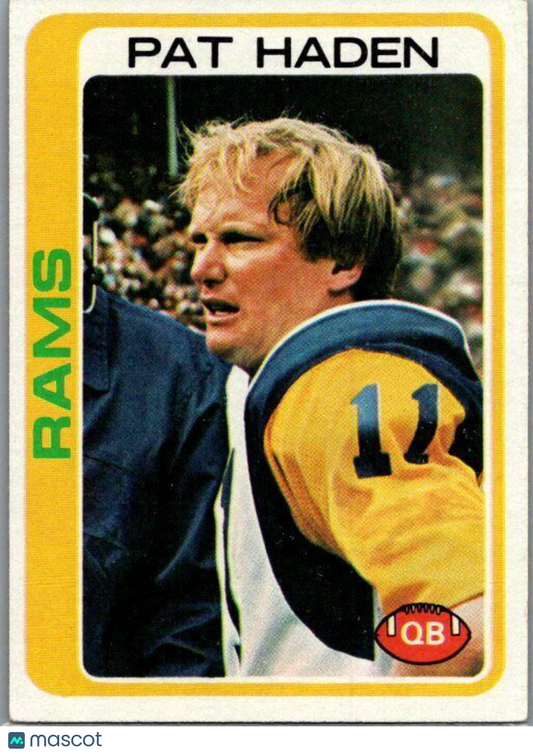 1978 Topps #346 Pat Haden