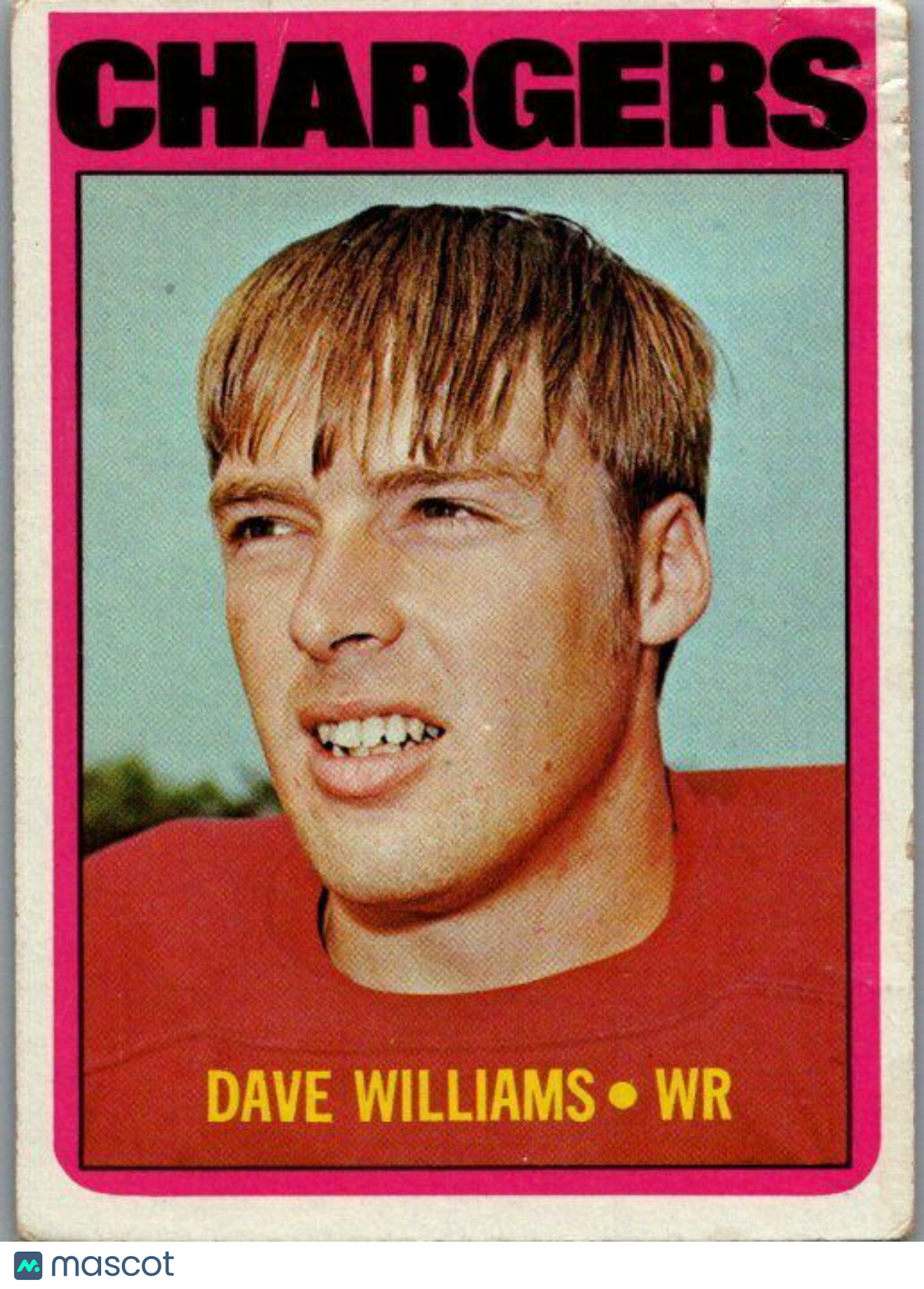 1972 Topps #47 Dave Williams