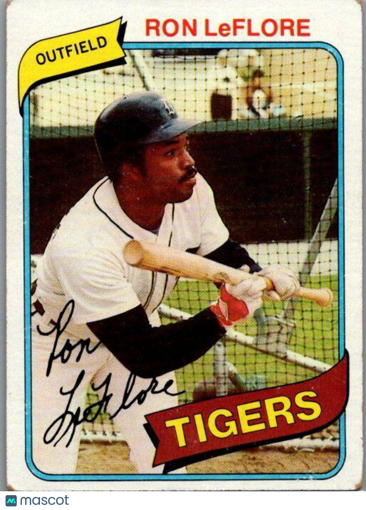 1980 Topps #80 Ron LeFlore