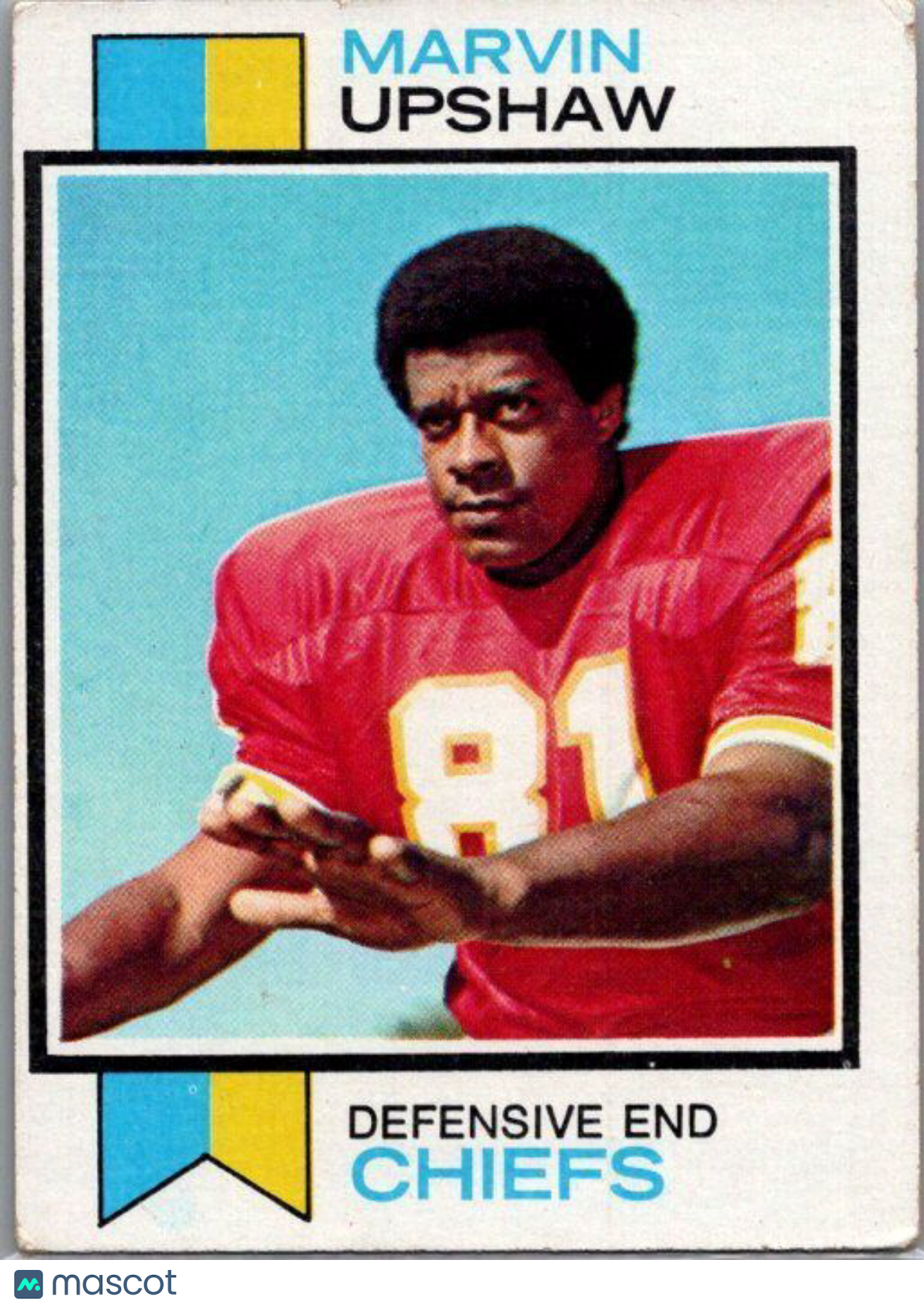 1973 Topps #186 Marvin Upshaw