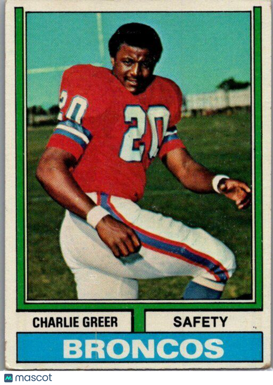 1974 Topps #217 Charlie Greer