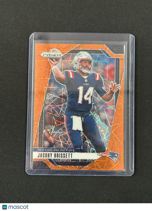 2024 Panini Prizm Orange Lazer #194 Jacoby Brissett