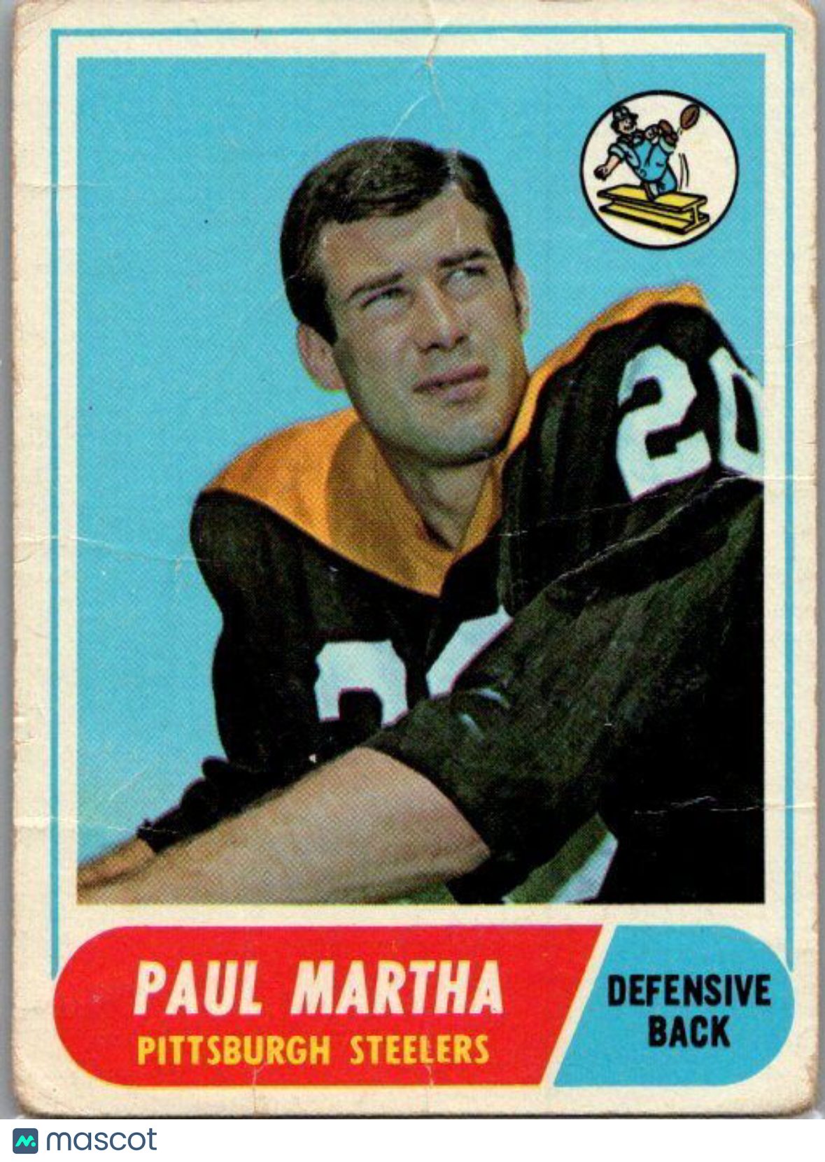 1968 Topps #111 Paul Martha