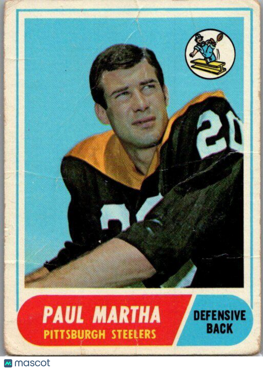 1968 Topps #111 Paul Martha