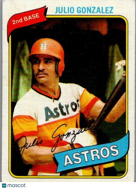 1980 Topps #696 Julio Gonzalez