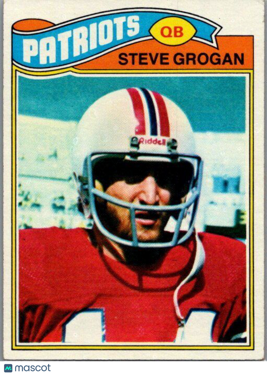 1977 Topps #165 Steve Grogan