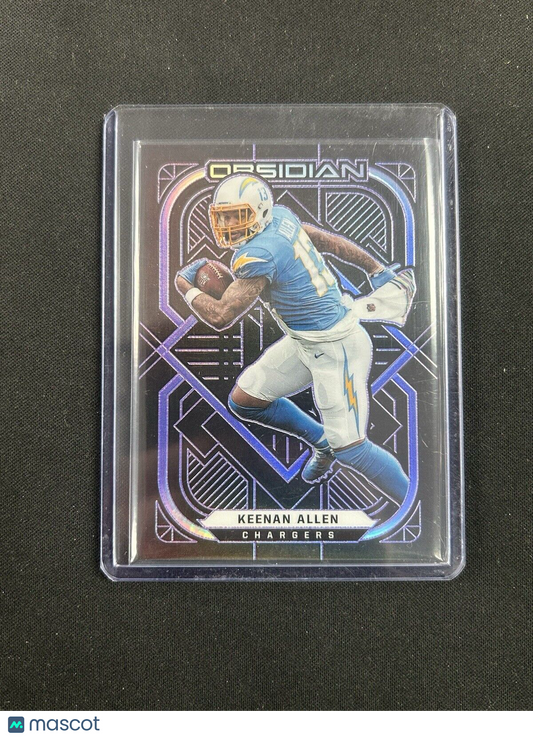 2021 Panini Obsidian Electric Etch Purple #53 Keenan Allen /100