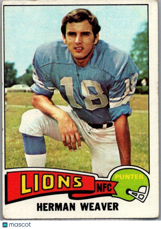 1975 Topps #146 Herman Weaver