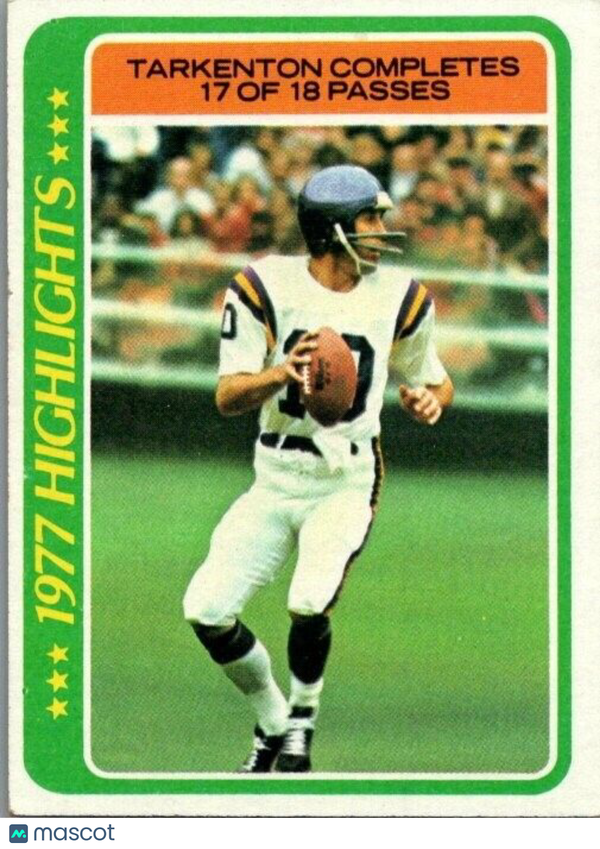 1978 Topps - Highlights #5 Fran Tarkenton