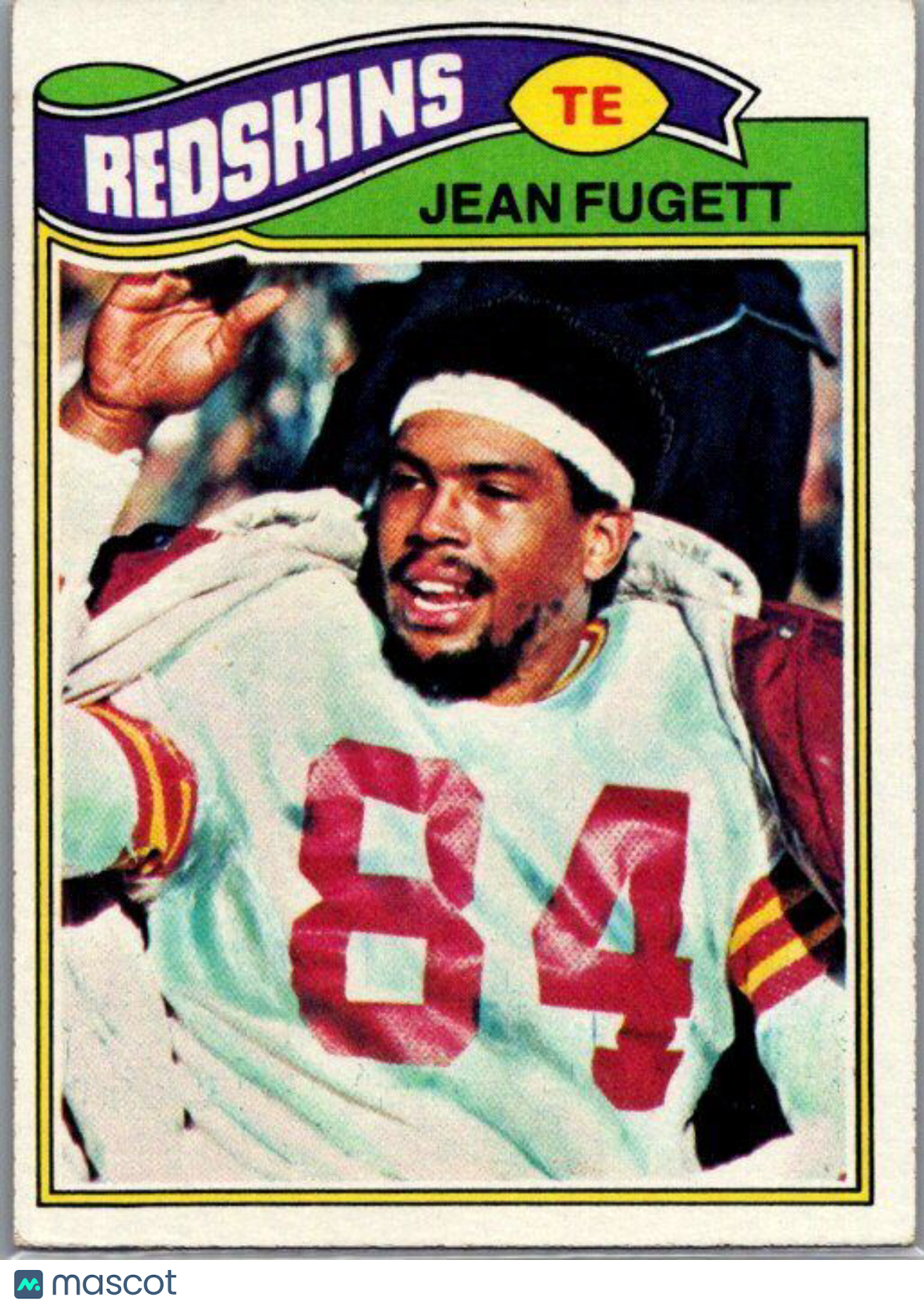 1977 Topps #12 Jean Fugett