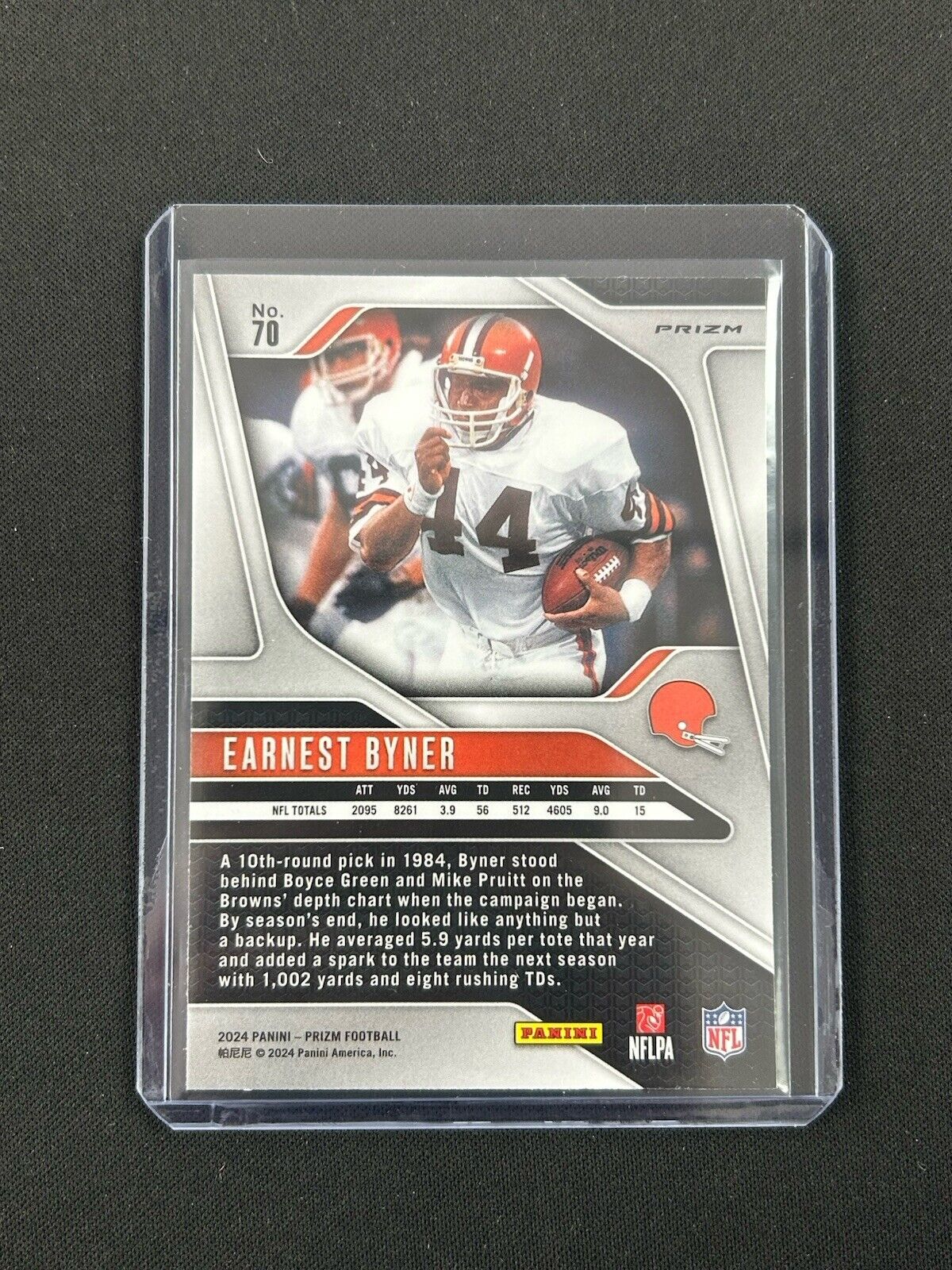 2024 Panini Prizm Silver #70 Earnest Byner