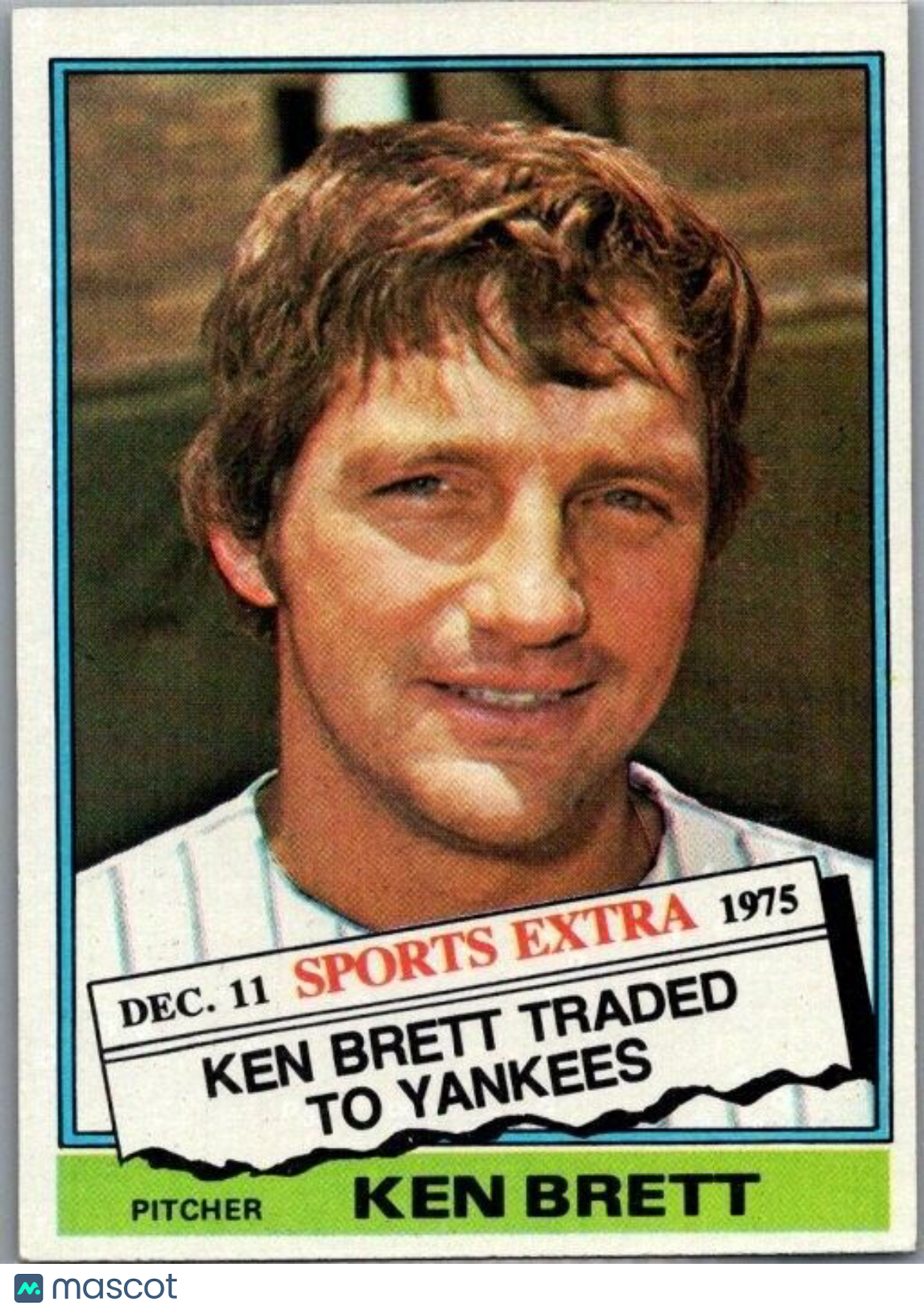 1976 Topps - Traded #401T Ken Brett