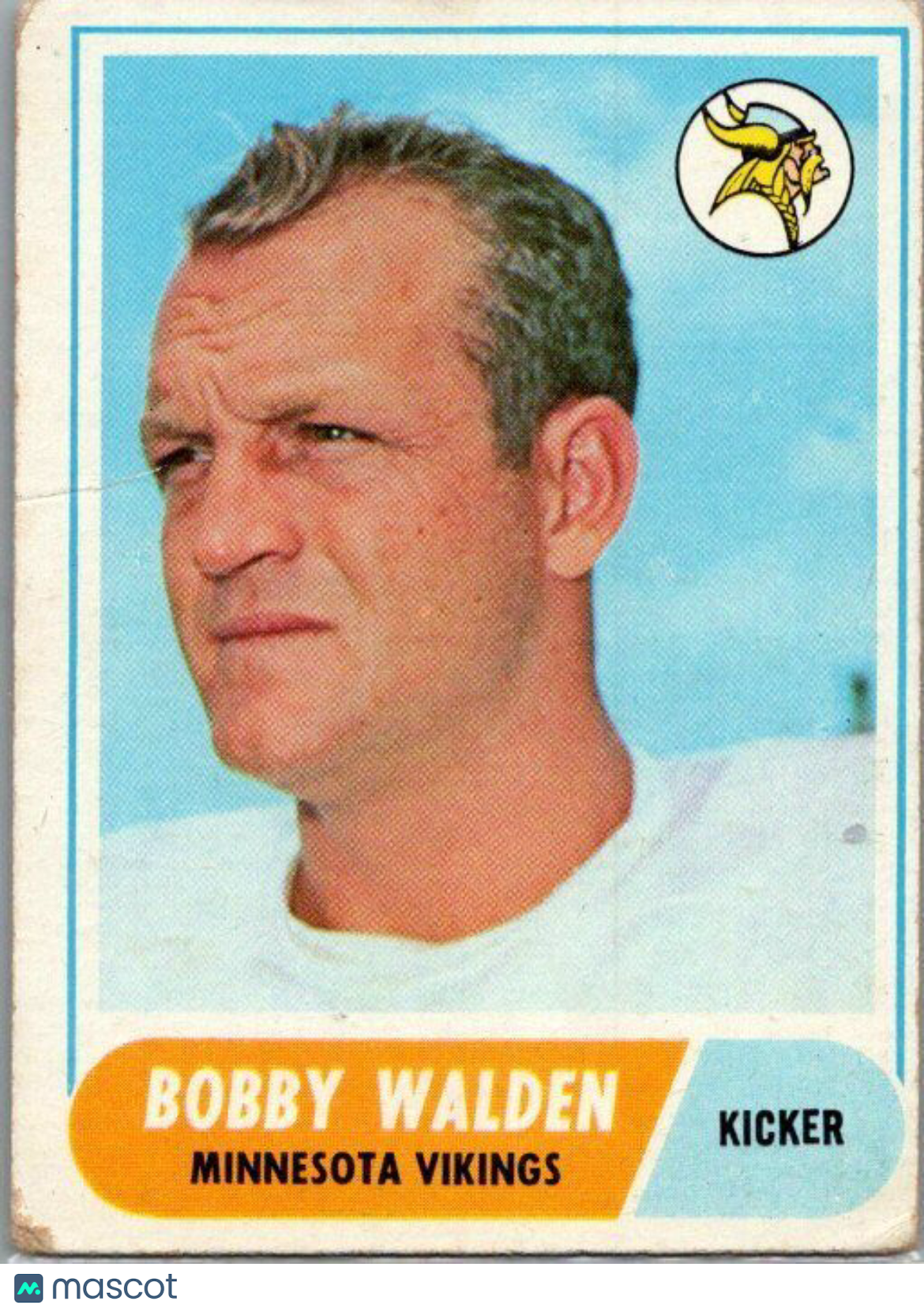 1968 Topps #54 Bobby Walden