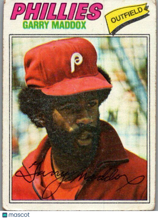 1977 Topps #520 Garry Maddox