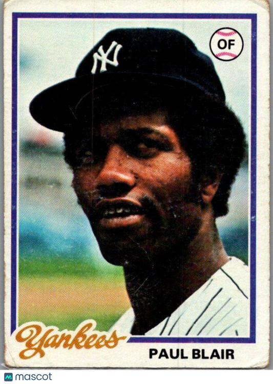 1978 Topps #114 Paul Blair