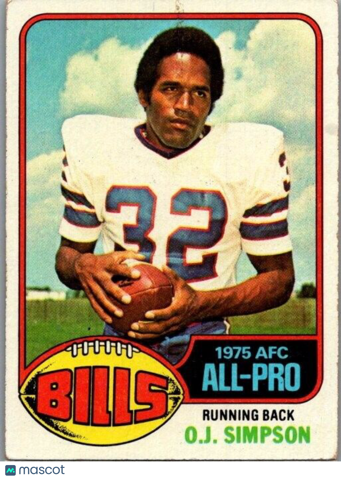 1976 Topps - #300 O.J. Simpson