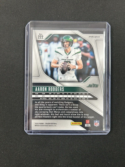 2024 Panini Prizm Silver #222 Aaron Rodgers