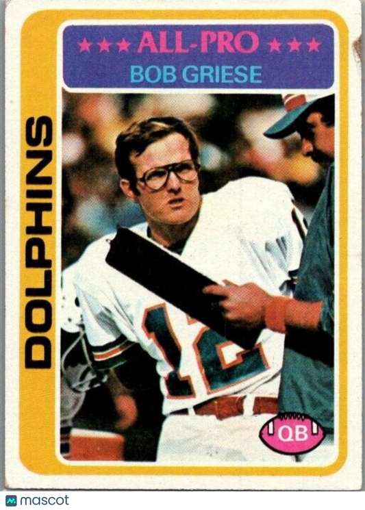 1978 Topps - #120 Bob Griese