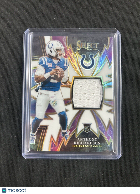 2023 Panini Select Prizm Patch Anthony Richardson /75