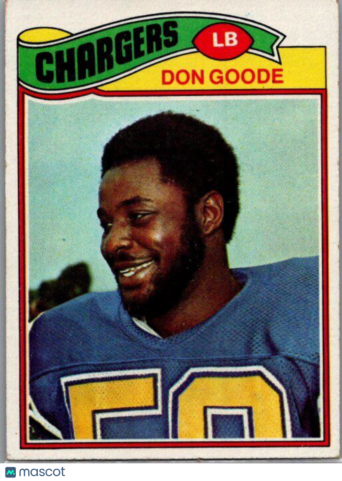 1977 Topps #97 Don Goode