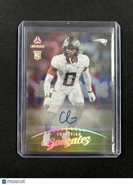 2023 Panini Luminance Auto Christian Gonzalez /350 RC