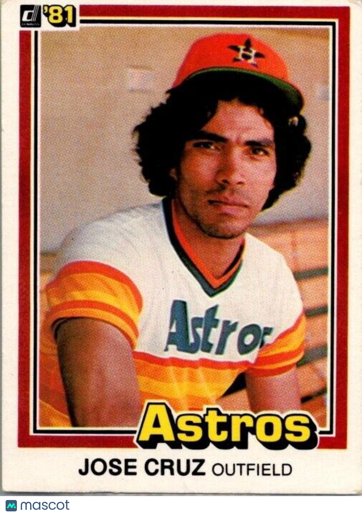 1981 Donruss - #383 Jose Cruz