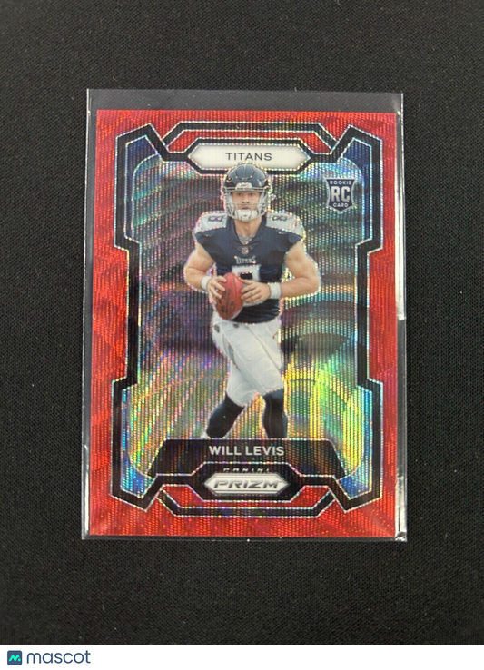 2023 Panini Prizm Red Wave Will Levis /149