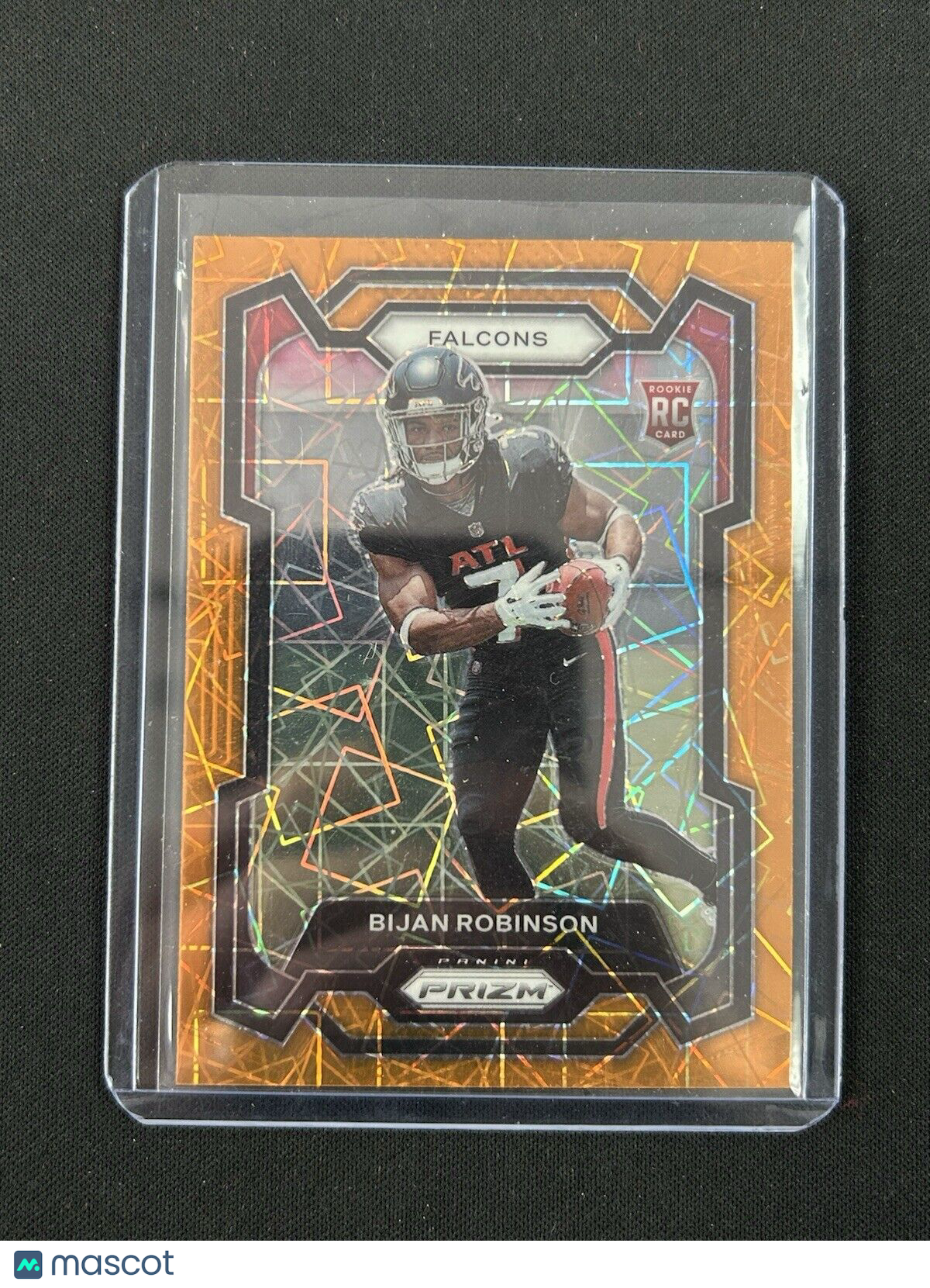 2023 Panini Prizm Orange Velocity Bijan Robinson