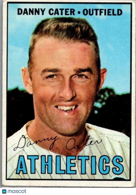 1967 Topps - #157 Danny Cater