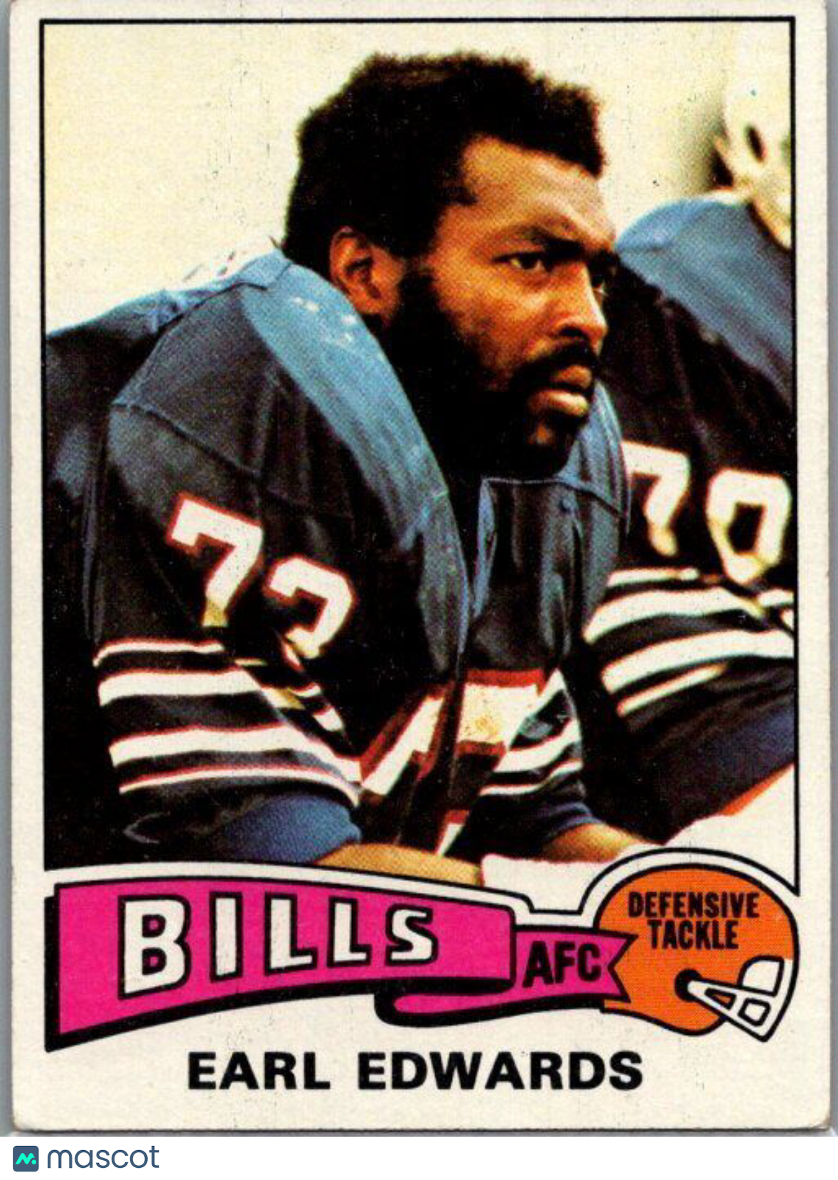 1975 Topps #86 Earl Edwards