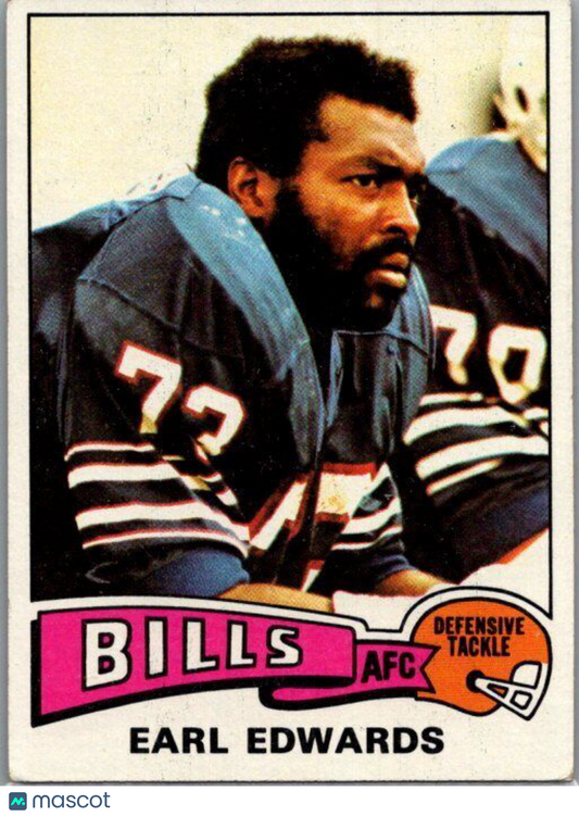 1975 Topps #86 Earl Edwards