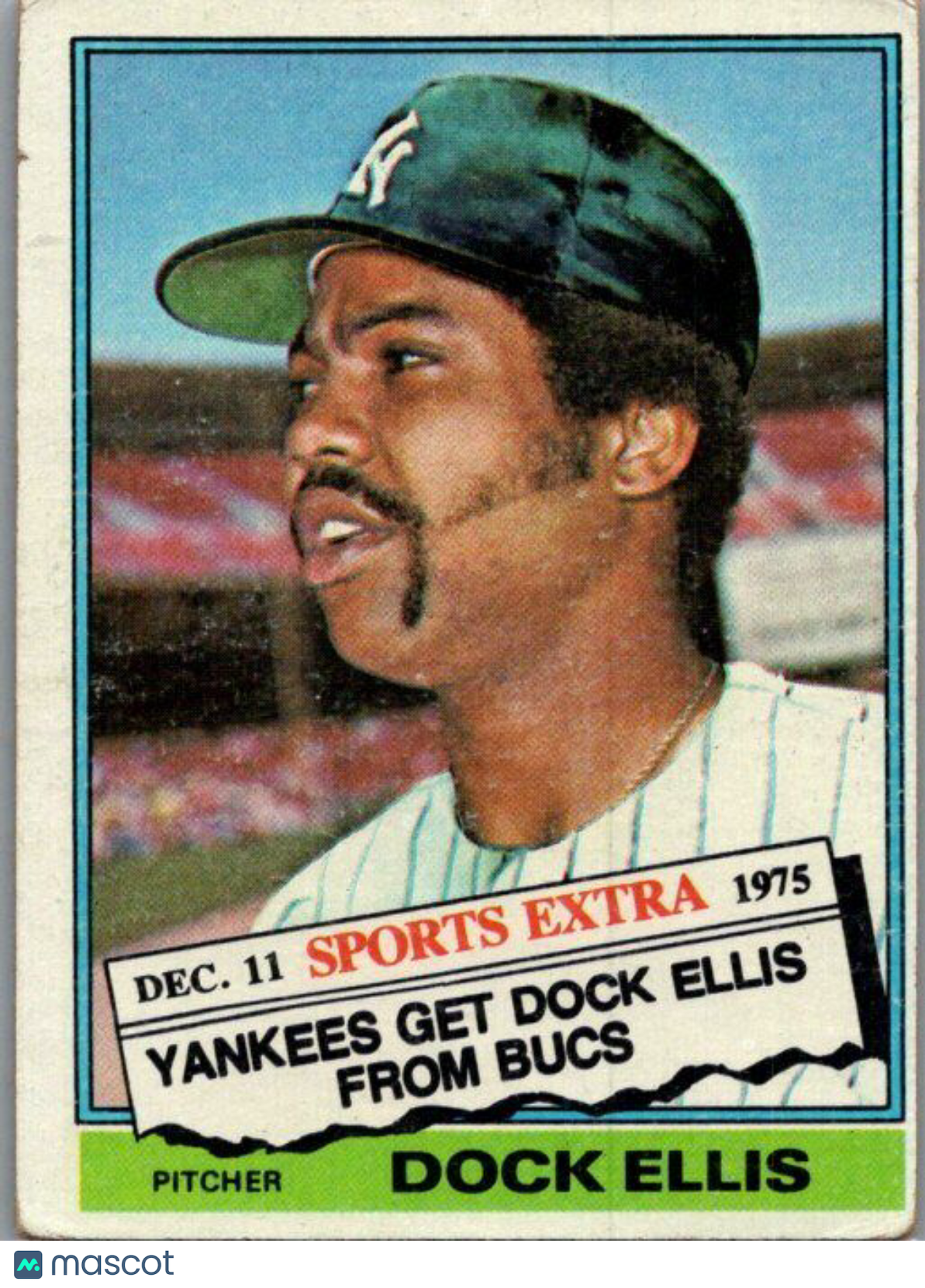 1976 Topps #528T Dock Ellis Traded