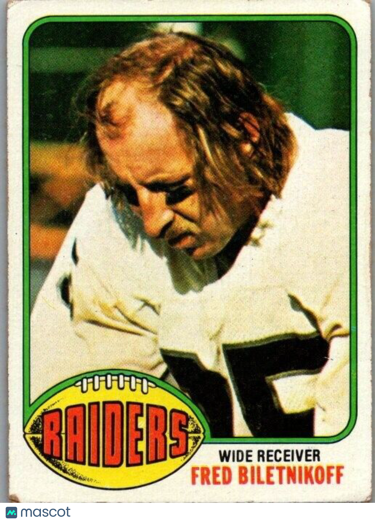 1976 Topps - #25 Fred Biletnikoff