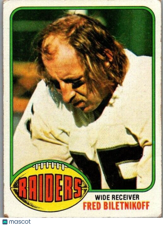 1976 Topps - #25 Fred Biletnikoff