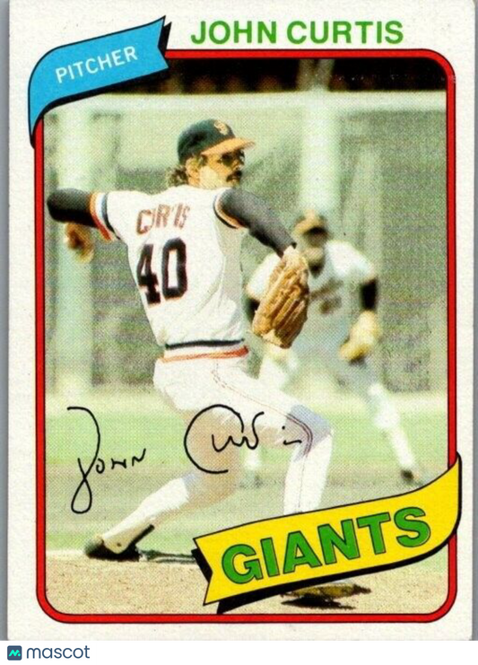 1980 Topps - #12 John Curtis