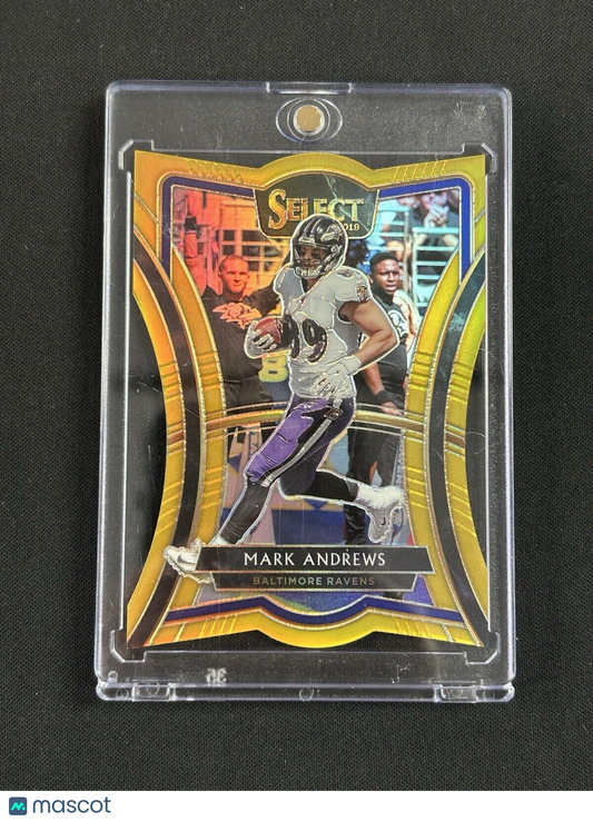 2019 Panini Select Premier Level Die Cut Gold #188 Mark Andrews /10