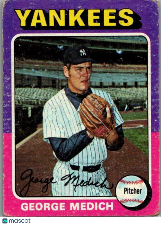 1975 Topps #426 George Medich