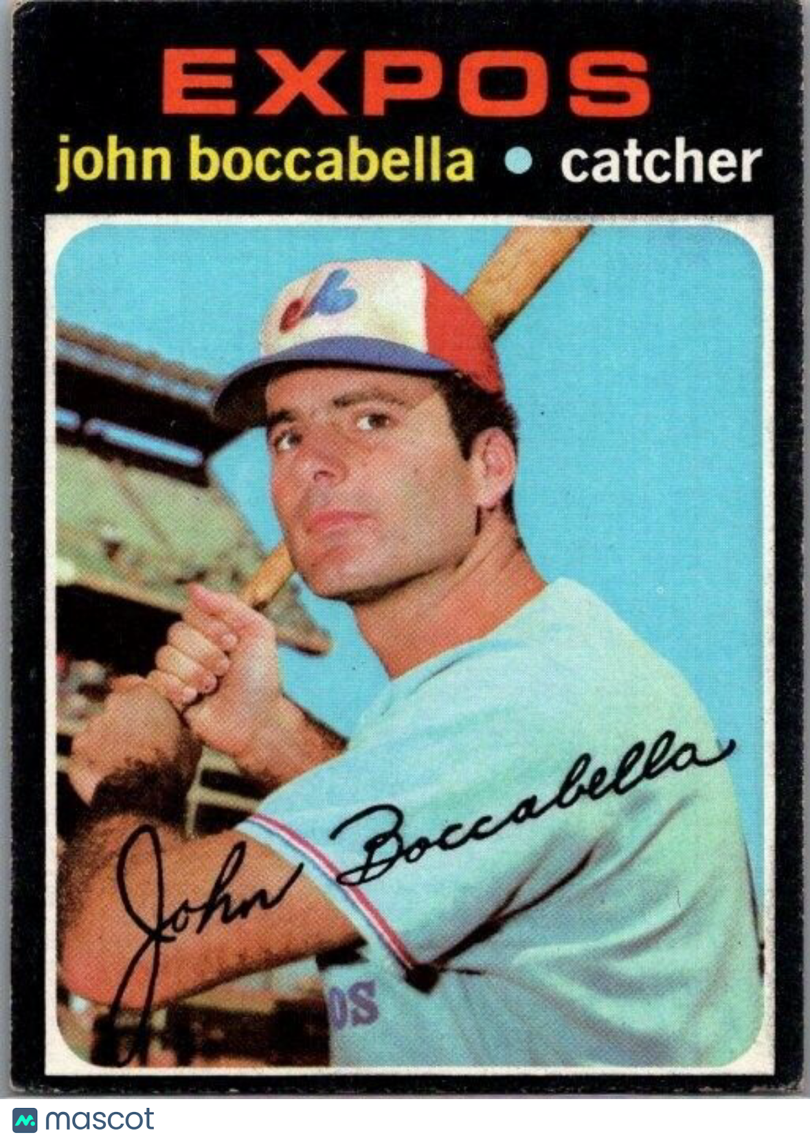 1971 Topps - #452 John Boccabella