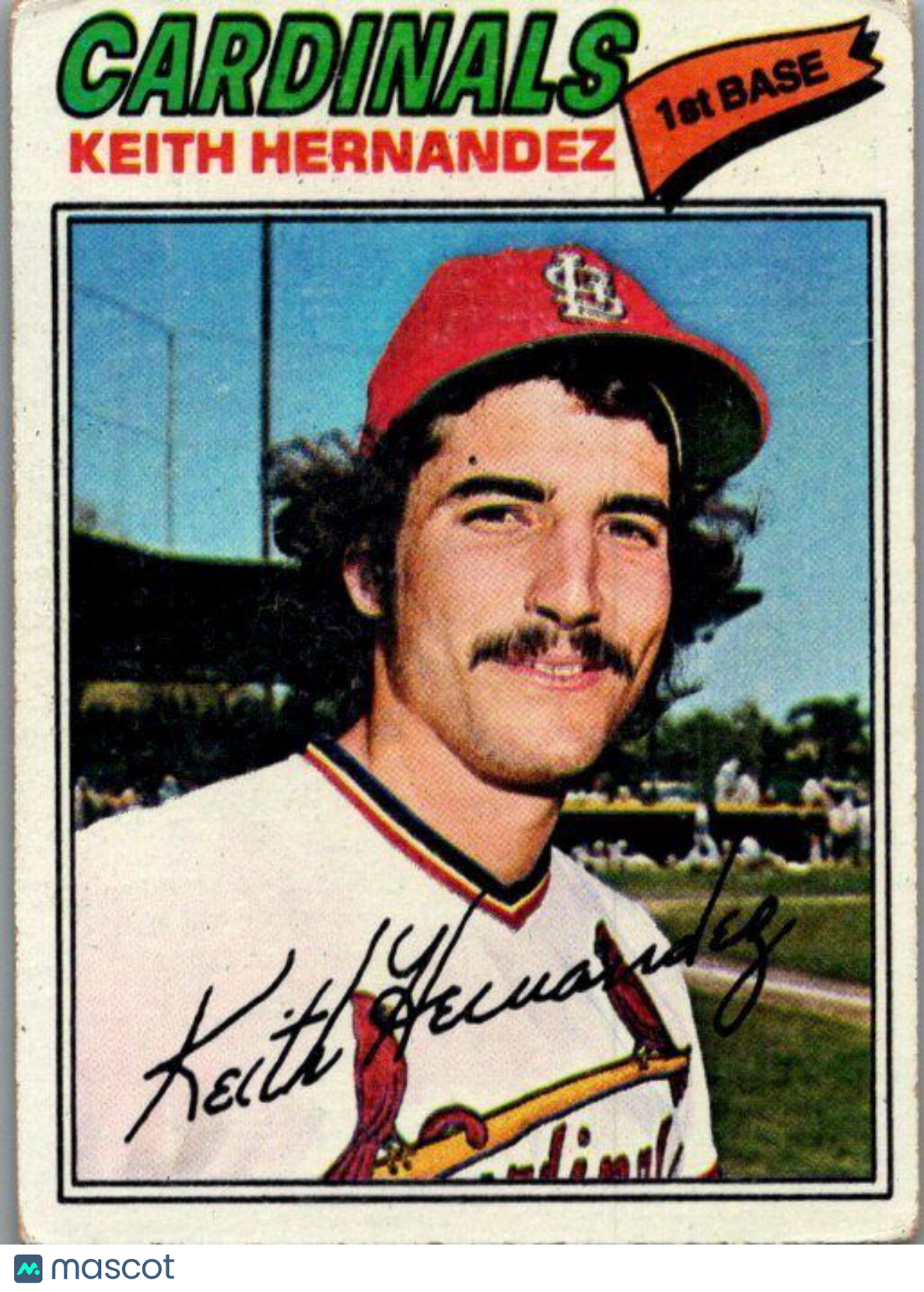 1977 Topps #95 Keith Hernandez