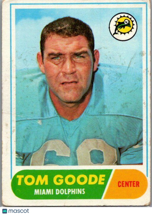 1968 Topps #92 Tom Goode