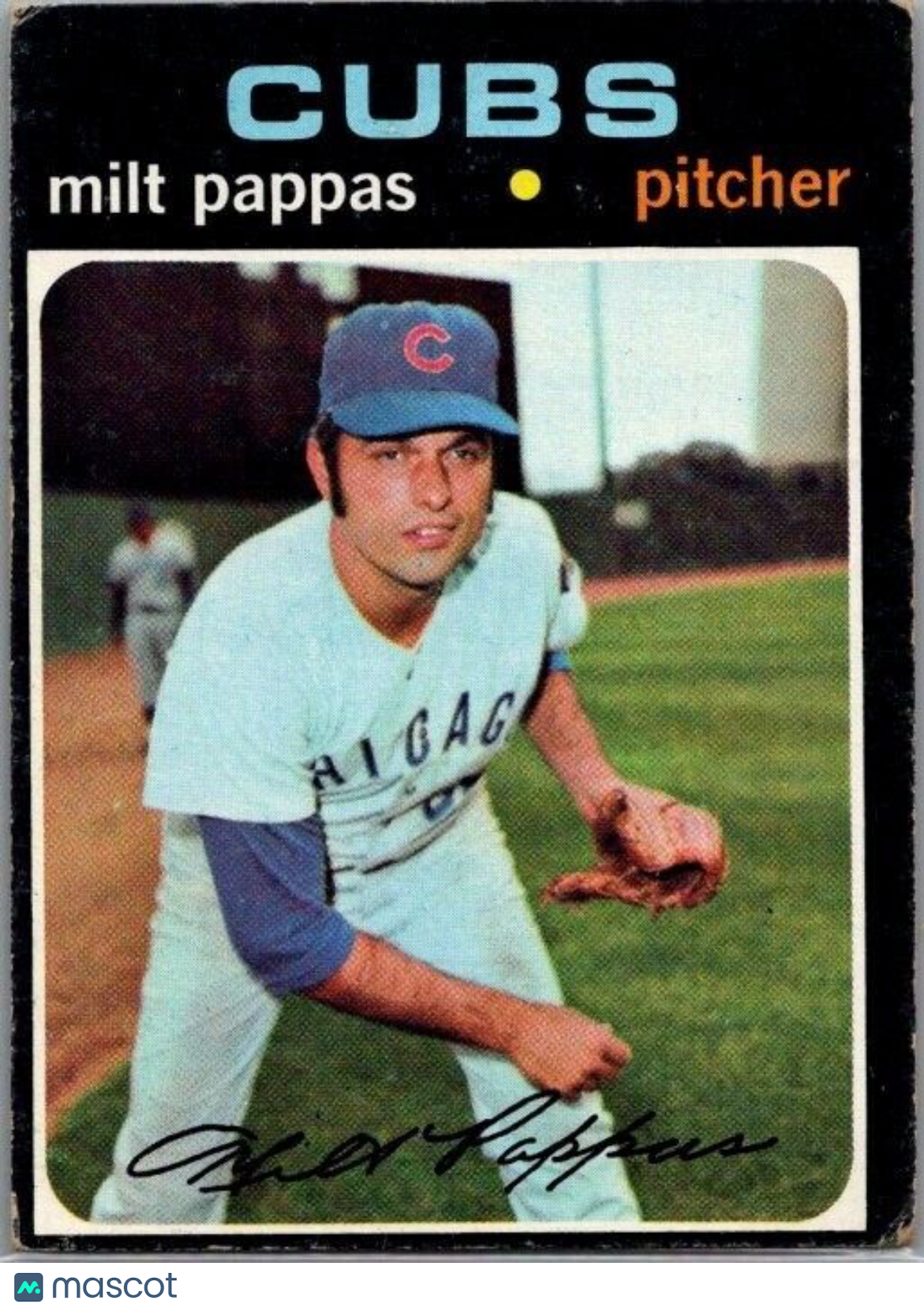 1971 Topps - #441 Milt Pappas