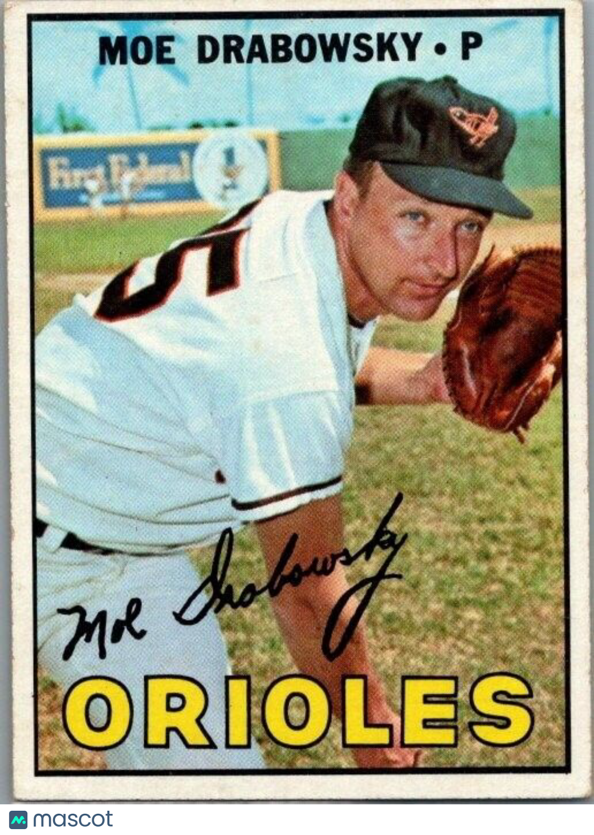 1967 Topps - #125 Moe Drabowsky