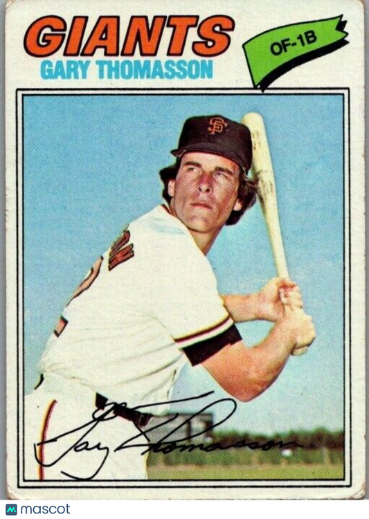 1977 Topps - #496 Gary Thomasson