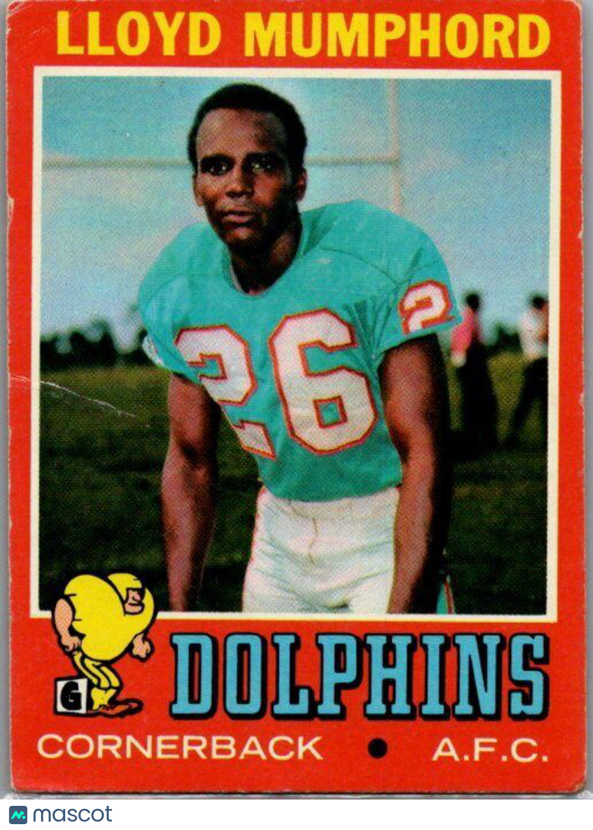 1971 Topps #261 Paul Warfield