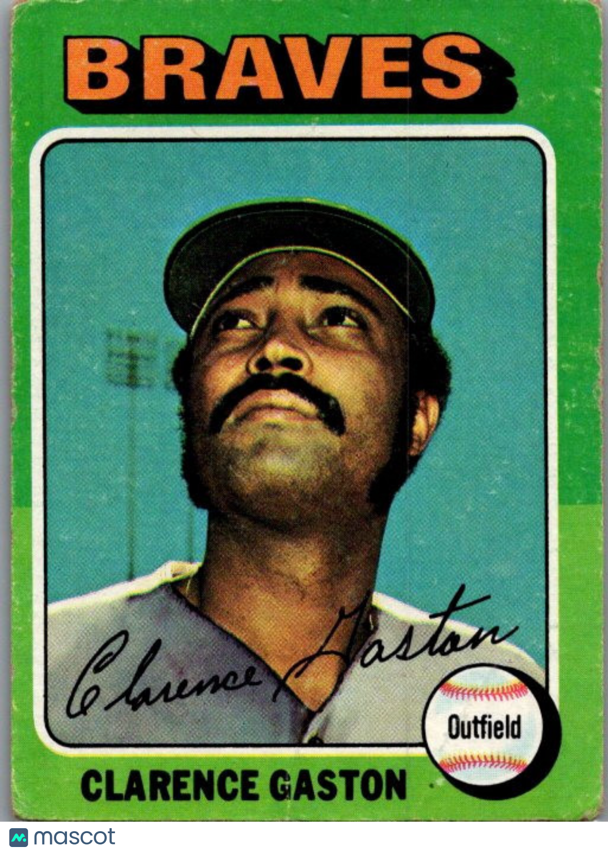 1975 Topps #427 Clarence Gaston