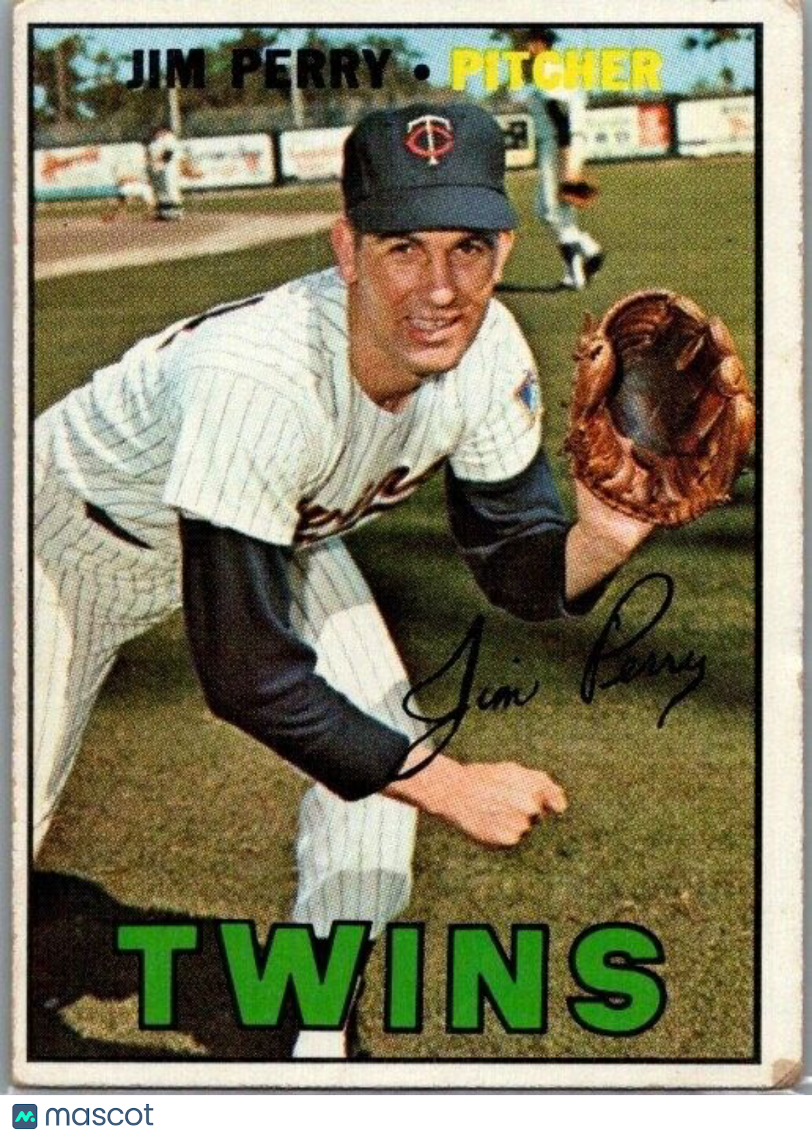 1967 Topps Jim Perry #246