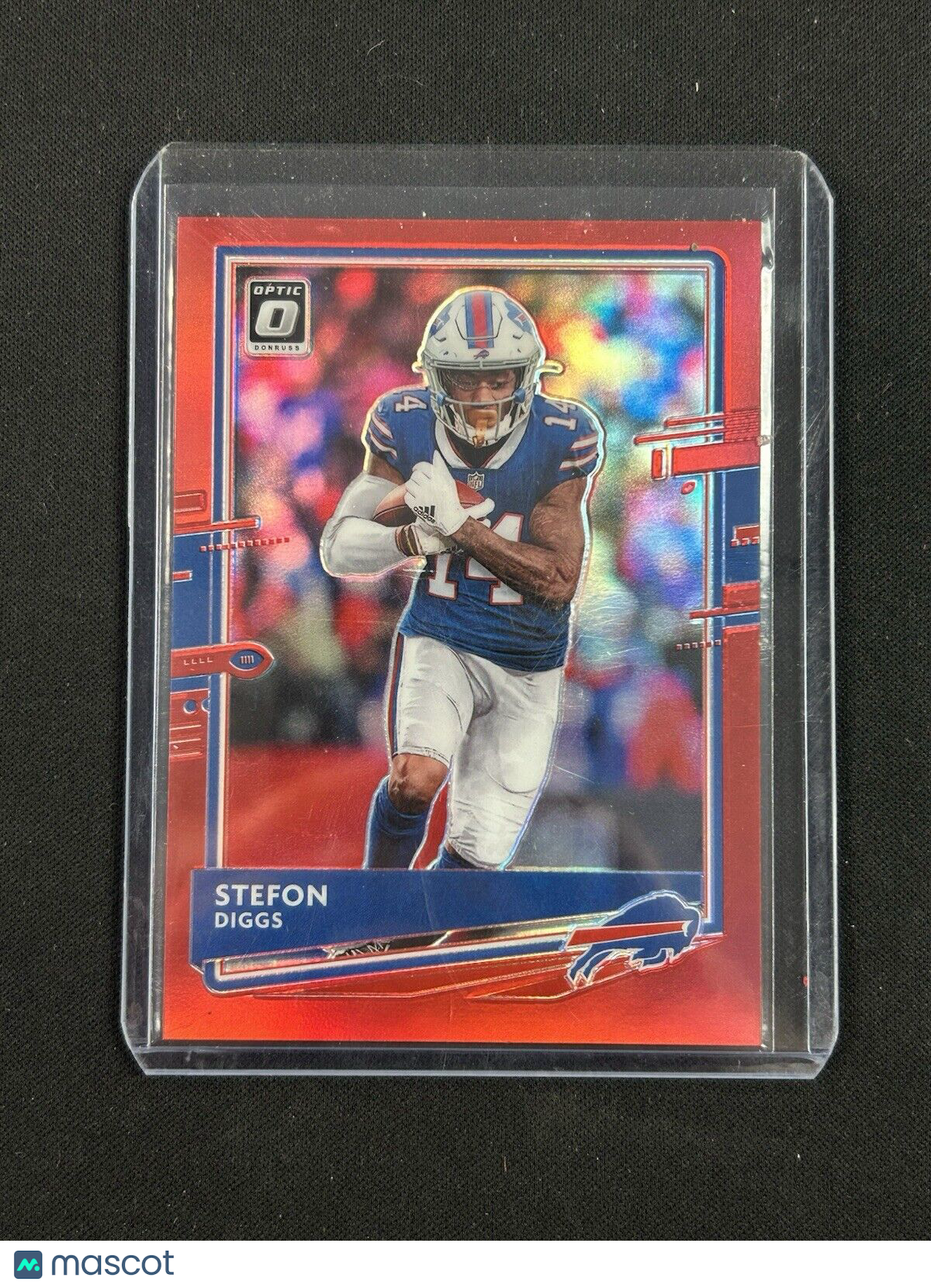 2020 Panini Donruss Optic Stefon Diggs Red Prizm /99 Color Match