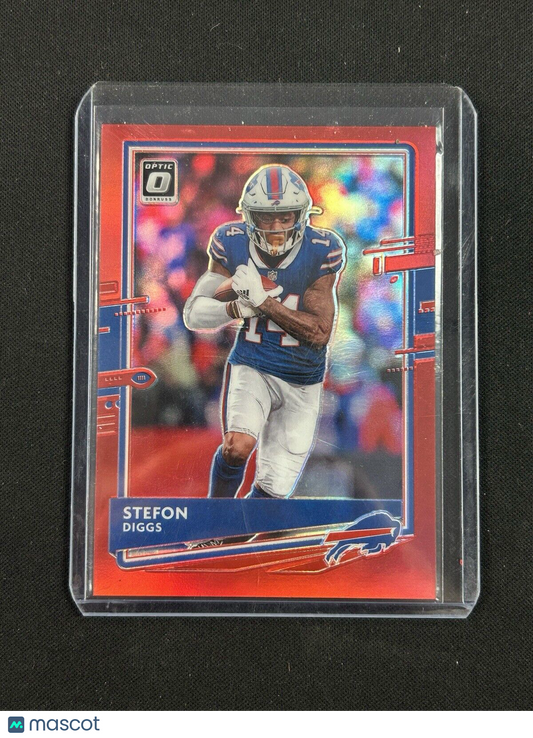 2020 Panini Donruss Optic Stefon Diggs Red Prizm /99 Color Match